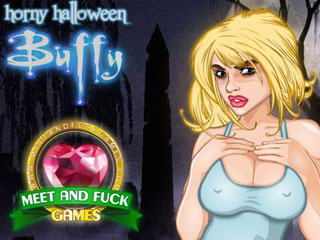 MeetNFuck mobile game Buffy Horny Halloween