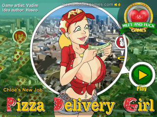 Meet N Fuck games for Android Chloes New Job Pizza Delivery Girl