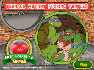 Meet N Fuck Android game Teenage Mutant Fucking Turtles